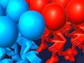 Gêm Meistriaid Cyfrif: Gwrthdaro Pusher 3D ar-lein
