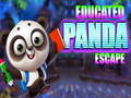 Gêm Dianc y Panda Addysgedig ar-lein