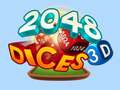 Gêm Dices 2048 3D ar-lein