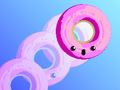 Gêm Doughnut Rholio ar-lein