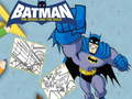Gêm Llyfr lliwio Batman ar-lein