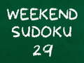 Gêm Sudoku Penwythnos 29 ar-lein