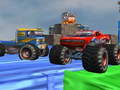 Gêm Gêm Simwleiddio Stunt Truck Monsters ar-lein