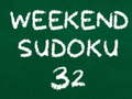 Gêm Sudoku penwythnos 32 ar-lein