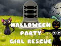 Gêm Achub y Gât Parti Halloween ar-lein