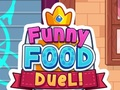 Gêm Duel Bwyd Doniol ar-lein