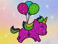 Gêm Llyfr Ffrwythau Unicorne Glittered ar-lein