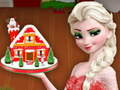 Gêm Cacen Tŷ Gingerbread Nadolig ar-lein