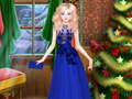 Gêm Elsa Frozen: Dillad Nadolig ar-lein