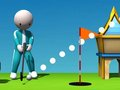 Gêm Golf Chwaraewr Squid 3D ar-lein