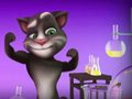 Gêm Talking Tom yn y Labordy ar-lein