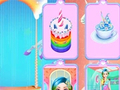 Gêm Creuwydd Fasiwn Bwyd Unicorn ar-lein