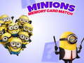 Gêm Cystadleuaeth Cerdyn Cof Minions ar-lein