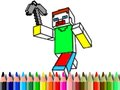 Gêm Yn ôl i’r ysgol: Pictiwr Minecraft ar-lein