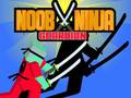 Gêm Noob Ninja Gwaradwr ar-lein