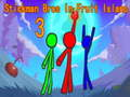 Gêm Brodyr Stickman Yn Ynys Ffrwythau 3 ar-lein