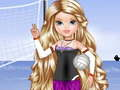 Gêm Frock Pêl-fasgin Barbie ar-lein