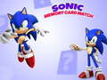 Gêm Sonic: Gêm Cofio Cardiau ar-lein