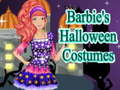 Gêm Costwmau Hallowe'in Barbie ar-lein