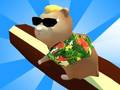 Gêm Ynys y Hamsters ar-lein