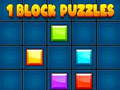 Gêm 1 Block Puzzlau ar-lein