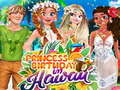 Gêm Penblwydd Annie yn Hawaii ar-lein