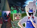 Gêm Iâd Sgrial: Na Neighbor Horror Dyfodol ar-lein
