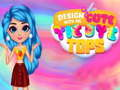 Gêm Dyluniwch gyda fi tops tie dye da ar-lein