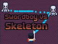 Gêm Bachgen Gwasgyn yn erbyn Skeleton ar-lein