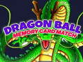 Gêm Gêm Cerdyn Cof Dragon Ball ar-lein