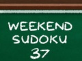 Gêm Sudoku Penwythnos 37 ar-lein