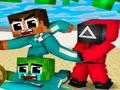 Gêm Gêm Squid ar gyfer Minecraft ar-lein