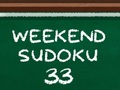 Gêm Sudoku'r Penwythnos 33 ar-lein