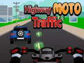 Gêm Traffig Moto ar yr A497 ar-lein