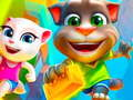 Gêm Talking Tom: Rhedwr ar-lein