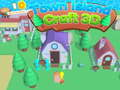 Gêm Craft Ynys Tref 3D ar-lein