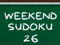 Gêm Sudoku Penwythnos 26 ar-lein