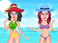 Gêm Merched yn y Paradise ar-lein