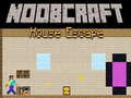 Gêm Noobcraft: Dianc yn y Tŷ ar-lein