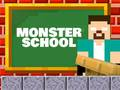 Gêm Ysgol Monster: Coaster a Parkour ar-lein