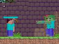 Gêm Rhyfeloedd Minecraft ar-lein