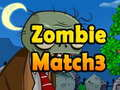 Gêm Zombie Match3 ar-lein