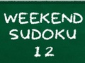 Gêm Sudoku Penwythnos 12 ar-lein