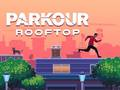 Gêm Parkour ar y to ar-lein