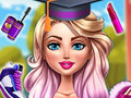Gêm Glam College Makeover ar-lein