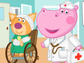 Gêm Ysbyty Argyfwng Dr Hippopotam ar-lein
