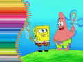 Gêm Llyfr lliwio ar gyfer Spongebob ar-lein