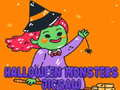 Gêm Puzzle Monsters Heloween ar-lein