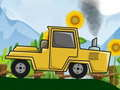 Gêm Gyrrwr Tractor Codi Bryn 2D ar-lein
