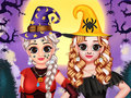 Gêm BFFs Helo Halloween ar-lein